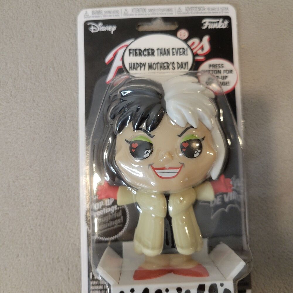 Funko Popsies Disney Villains Cruella De Vil Mother's Day Gift Vinil Figure - Picture 2 of 7